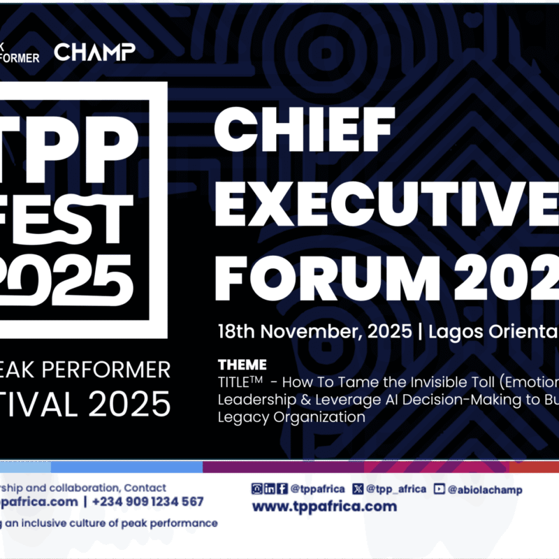 TPP Fest 2025 - CEO Forum