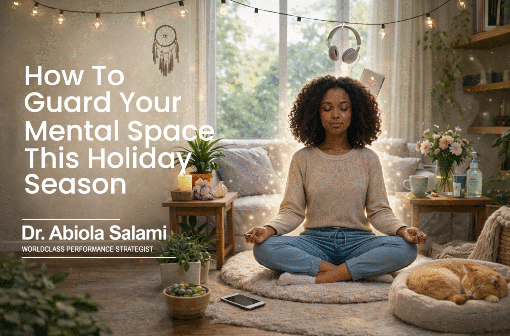 How To Guard Your Mental Space This Season