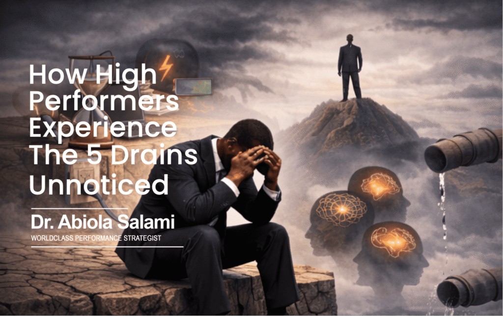 How High Performers Experience The Five Drains Without Noticing